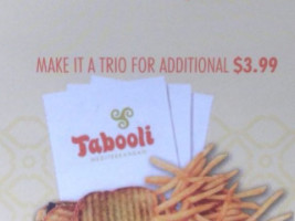 Tabooli menu