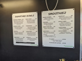 Cocobowlz menu