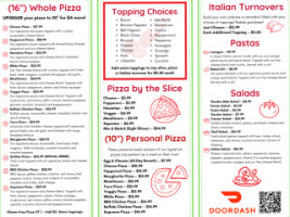 Little Italy menu