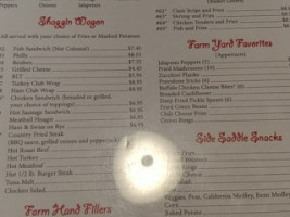 68's Feed Mill menu