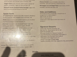 3rd Coast menu