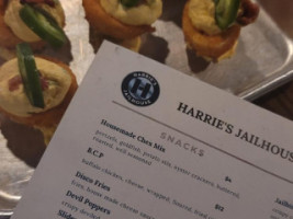 Harrie's Jailhouse menu