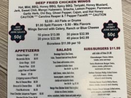 Kluck It menu