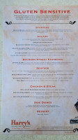 Harry's Seafood, Grille menu