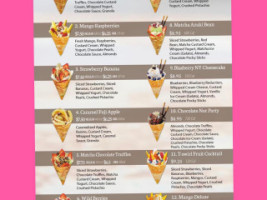 T-swirl Crepe menu