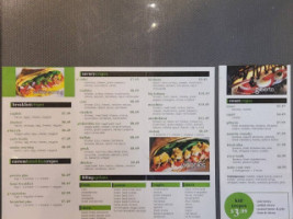 The Crepevine menu