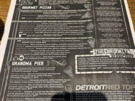 Caliente Pizza Drafthouse menu