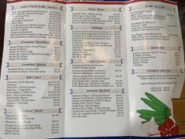 El Merengue Poconos menu