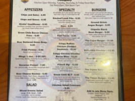 Enchanted Circle Brewing Company menu