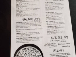 Revival Pizza Co. menu