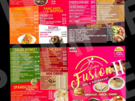 Latin Fusion Deli food