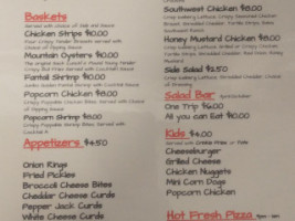 Sidelines Sports menu