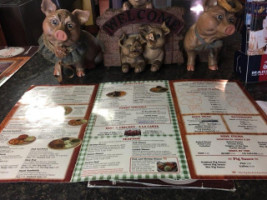 The Pig B-q menu