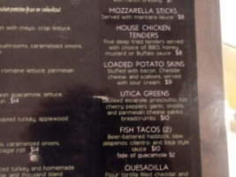 Shade And Grill menu