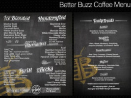 Better Buzz Coffee Point Loma menu