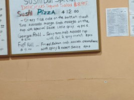 Sushi Tong menu