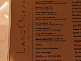 Land Ocean Meridian menu