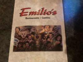 Emilio's Cantina menu