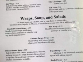 Dave's Place Of Lafayette menu