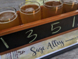 The Corner Taproom At Sage Alley Brewery food