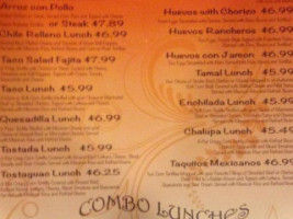 El Mariachi Mexican Grill menu