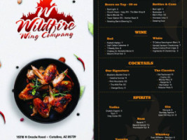 Wildfire Wing Company food