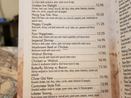 Golden Inn menu