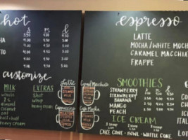 Emily's Brew Coffee Co. menu