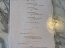 The Raw At Island Creek Oyster Farm menu