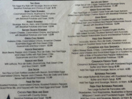 Grand Avenue Grill menu