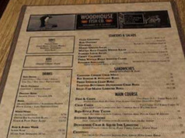 Woodhouse Fish Company menu