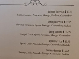 Hanami menu