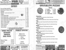 Pizza Place menu