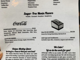 Savannah Coffee Roasters menu