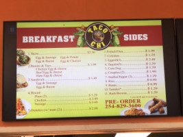 Taco Chi menu