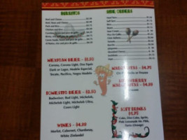 Chavela's menu