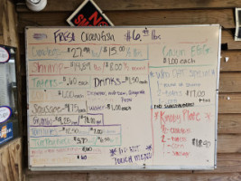 Crawdad Hole menu