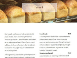 Sunflour Baking Company: Dilworth Bakery menu