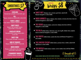 Sweetberry menu