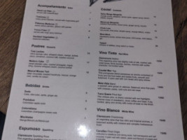 Republic Latin Fusion menu