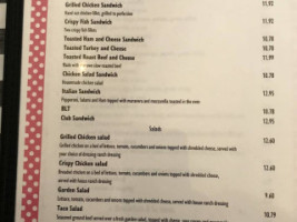 The Daily Grind Restaurant And Coffee Bar menu