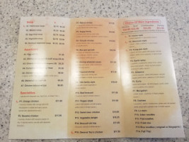 China Island menu