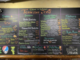 Tennessee Jed's menu