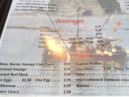 Fisherman's Korner menu