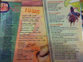 El Rodeo menu