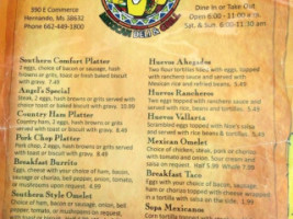 Taco Felix menu