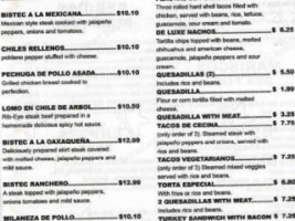 El Rodeo Tacos menu