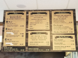 The Chuckwagon Bbq menu