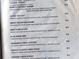 Mountaineer menu