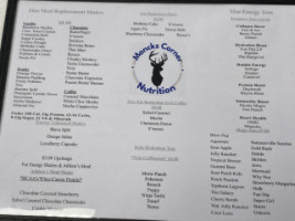 Moncks Corner Nutrition menu